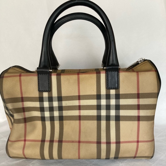 BURBERRY Vintage Nova Check Handbag and Wallet Set - Picture 3 of 16